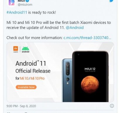 Флагманы Xiaomi Mi 10 и Mi 10 Pro получили Android 11. Но есть нюанс