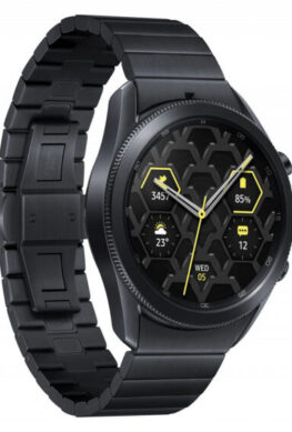 Представлены умные часы Samsung Galaxy Watch 3 Titanium и Galaxy Watch 3 Titanium PXG Edition