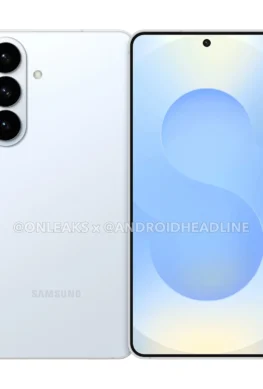 Рендер Samsung Galaxy S26 Plus