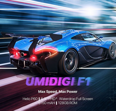 Umidigi F1 станет первым новым смартфоном данного производителя с Android 9.0 Pie