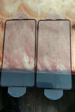 Живые фото защитного стекла для экрана Samsung Galaxy S10
