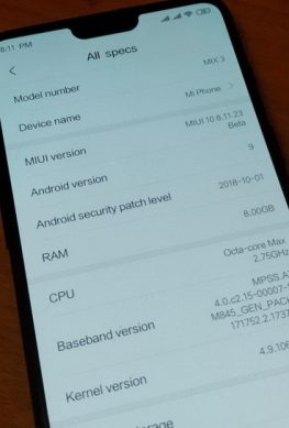 MIUI 10 портировали на OnePlus 6 и OnePlus 6T