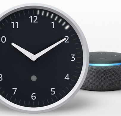 Представлены умные настенные часы Amazon Echo Wall Clock